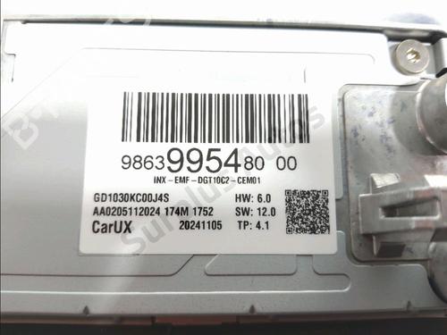 Display OPEL MOKKA 1.2 Turbo Hybrid | BP33261867C48 - Image 3