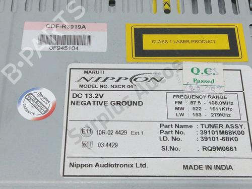 Radio NISSAN PIXO (UA0) 1.0 | BP30992073E6 - Image 2