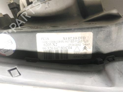 Højre forlygte CITROËN C5 I (DC_) 2.0 HDi (DCRHZB, DCRHZE) | BP28266211C29 