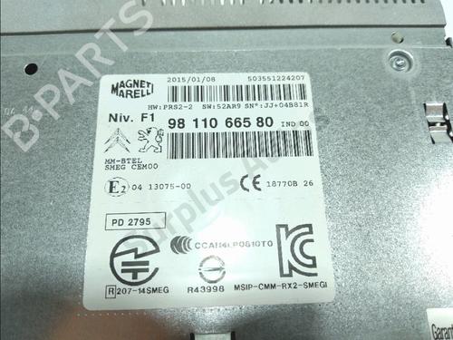 Radio PEUGEOT 2008 I (CU_) 1.6 HDi | BP37770109E6 - Image 3