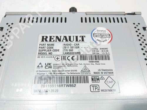 Bilradio DACIA SPRING EV (B6M1) | BP36153373E6 - Image 2