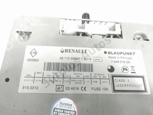 Radio RENAULT LAGUNA III Grandtour (KT0/1) 2.0 dCi (KT01, KT08, KT09, KT0K, KT12, KT1D, KT1W) | BP28232297E6 