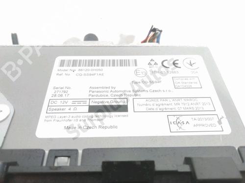 Radio PEUGEOT 108 1.0 VTi | BP29857489E6