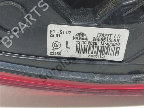 Left taillight RENAULT CLIO V (B7_) 1.5 Blue dCi 85 (B7AG) | BP32514784C34