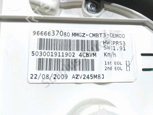Instrument cluster PEUGEOT 206+ (2L_, 2M_) 1.4 HDi eco 70 | BP28231023C47 