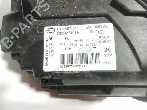 Left front fog light RENAULT CLIO IV (BH_) 1.6 RS (BHJ4, BHJ6, BHMM) | BP28265898C30 