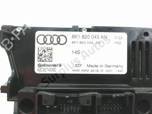 Climate control AUDI Q5 (8RB) SQ5 TDI quattro | BP28227990I5 