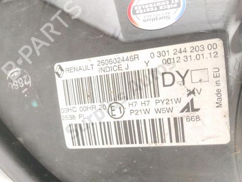 Left headlight RENAULT MEGANE III Grandtour (KZ0/1) 1.5 dCi (KZ0C, KZ1A) | BP28595665C28 