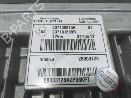 Engine control unit (ECU) NISSAN NOTE (E11, NE11) 1.5 dCi | BP37870289M57 - Image 2