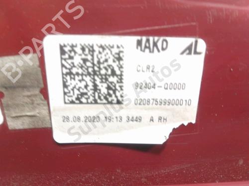 Right tailgate light HYUNDAI i20 III (BC3, BI3) 1.0 T-GDI hybrid 48V | BP31040758C80