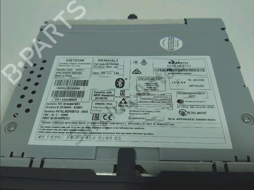 Radio DACIA SANDERO II 1.0 SCe 75 (B8JC, B8JD, B8NC) | BP31664058E6