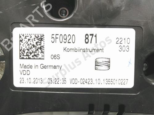 Instrument cluster SEAT LEON SC (5F5) 1.8 TSI | BP28230751C47 