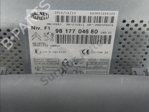 Radio CITROËN BERLINGO Box Body/MPV (B9) 1.6 BlueHDi 100 | BP31986501E6 - Image 3