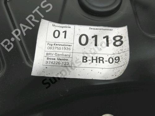 Rudehejsemekanisme Højre bagtil VW PASSAT B6 Variant (3C5) 2.0 TDI 16V | BP31058528C25