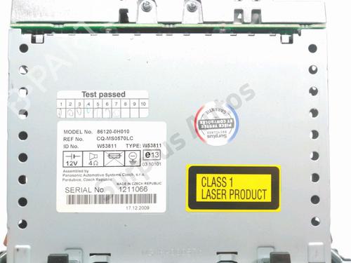 Radio CITROËN C1 (PM_, PN_) 1.0 | BP28232162E6 