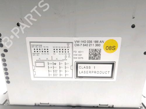 Radio VW GOLF VI Convertible (517) 1.2 TSI | BP28231816E6 - Image 3