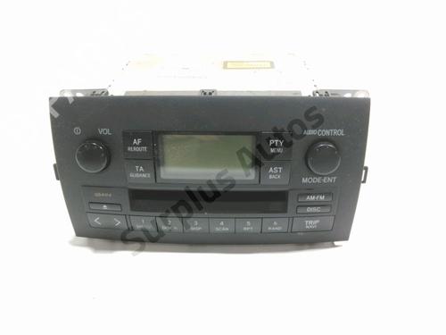 Used Radio TOYOTA COROLLA Verso (_E12_) 1.8 VVT-i (ZZE122_, ZZE122R) (135 hp) 31163062