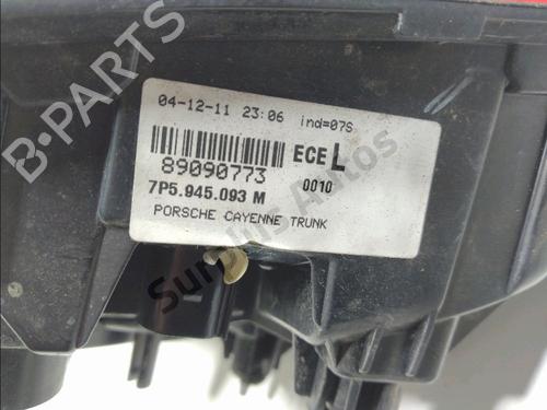 Left tailgate light PORSCHE CAYENNE (92A) 3.0 Diesel | BP32261223C79