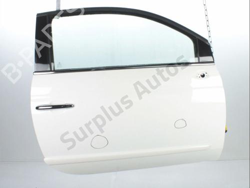 Dør højre fortil FIAT 500 (312_) 1.2 (312AXA1A) (69 hp) 31350684