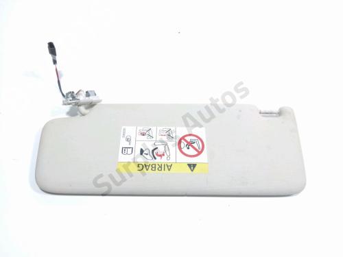 Used Right sun visor Right sun visor VW PASSAT B8 Variant (3G5, CB5) 1.6 TDI (120 hp) 40491038 40491038