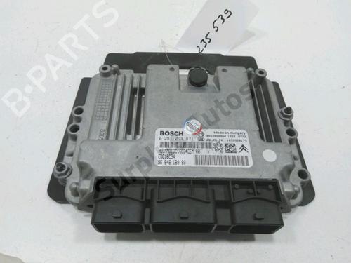 Used Engine control unit (ECU) PEUGEOT PARTNER Box Body/MPV 1.6 HDi (75 hp) 30984845