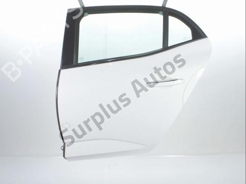Used Left rear door RENAULT MEGANE IV Hatchback (B9A/M/N_) 1.5 dCi 90 (B9A1) (90 hp) 28254043