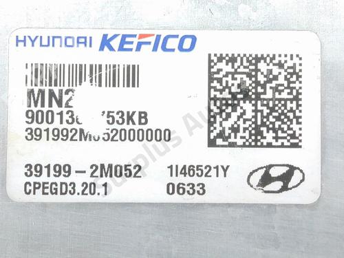 Engine control unit (ECU) HYUNDAI TUCSON (NX4E, NX4A) 1.6 T-GDi Hybrid | BP39942466M57 - Image 3