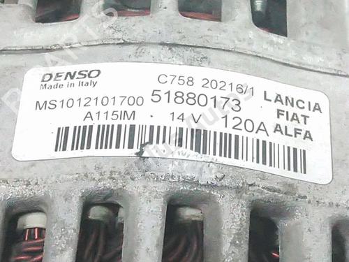 Alternator FIAT QUBO (225_) 1.3 D Multijet (225AXG1A, 225CXG1A, 225AXG11, 225CXG11) | BP31240130M7  - Image 5