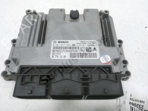 Used Engine control unit (ECU) PEUGEOT 308 SW I (4E_, 4H_) 1.6 HDi (92 hp) 30984814