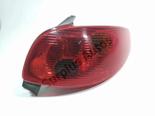 Used Right taillight PEUGEOT 206 Hatchback (2A/C) 1.4 HDi eco 70 (68 hp) 30191094