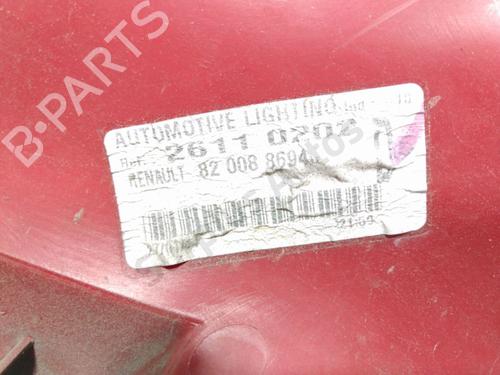 Right taillight RENAULT CLIO III (BR0/1, CR0/1) 1.5 dCi | BP31350883C35