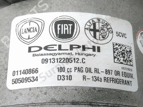AC compressor ALFA ROMEO GIULIETTA (940_) 1.4 TB (940FXB1A, 940FXB11) | BP38009373M34 - Image 5