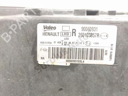 Right headlight RENAULT MEGANE IV Hatchback (B9A/M/N_) 1.6 dCi 130 (B9A4) | BP28266527C29 