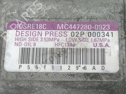 AC compressor JEEP COMPASS (MK49) 2.2 CRD | BP33111876M34 - Image 5