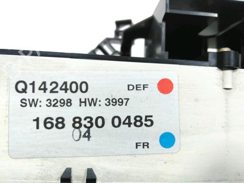 Climate control MERCEDES-BENZ A-CLASS (W168) A 170 CDI (168.008) | BP28227826I5 