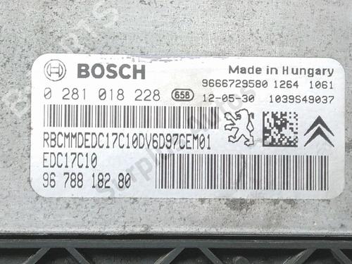 Engine control unit (ECU) PEUGEOT 208 I (CA_, CC_) 1.6 HDi | BP37220404M57 - Image 3