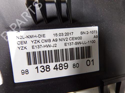 Instrument cluster PEUGEOT 208 I (CA_, CC_) 1.6 BlueHDi 100 | BP28230180C47 