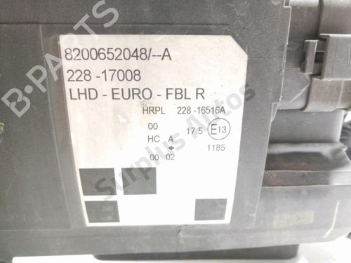 Right headlight RENAULT MODUS / GRAND MODUS (F/JP0_) 1.5 dCi (JP0G, JP0H) | BP28266384C29 