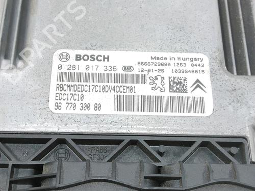 Engine control unit (ECU) PEUGEOT 207 (WA_, WC_) 1.4 HDi | BP30984703M57