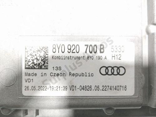 Instrument cluster AUDI A3 Sportback (8YA, 8YF) 35 TFSI Mild Hybrid | BP37769352C47 - Image 3