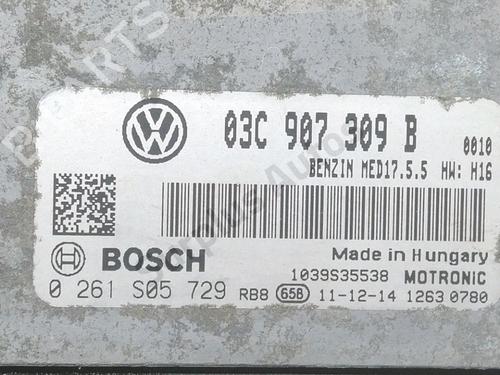 Engine control unit (ECU) VW GOLF VI (5K1) 1.4 TSI | BP37870290M57 - Image 3