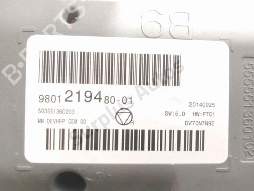 Multifunctionele display PEUGEOT PARTNER Box Body/MPV 1.6 HDi / BlueHDi 75 | BP28230074C48 
