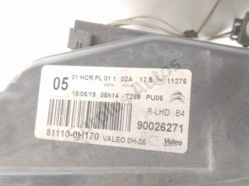 Right headlight CITROËN C1 II (PA_, PS_) 1.0 VTi 72 | BP30896233C29