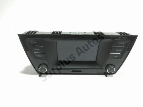 Used Radio Radio SKODA FABIA III (NJ3) 1.2 TSI (90 hp) 34148539 34148539