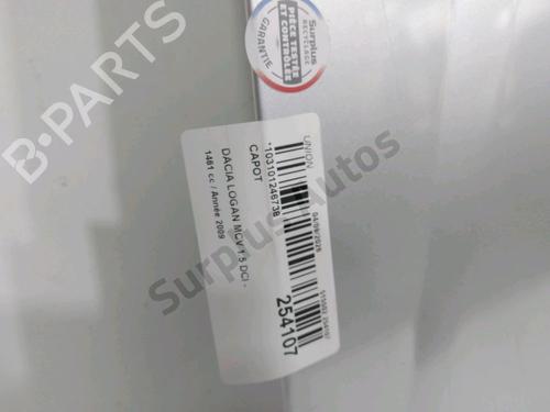 Motorhjelm DACIA LOGAN MCV (KS_) 1.5 dCi (KS0W) | BP38980945C1 - Image 4