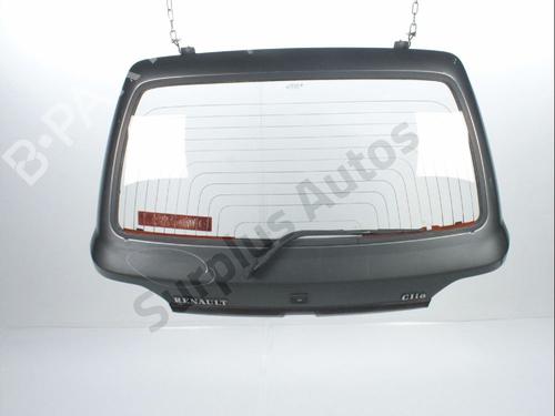 Used Tailgate RENAULT CLIO I (B/C57_, 5/357_) 1.9 D (B/C/S576, B/C/S57L) (64 hp) 29580389