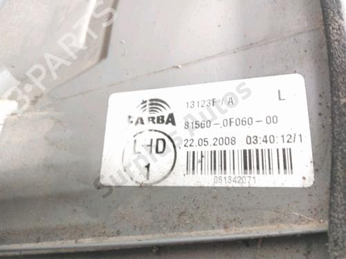 Left taillight TOYOTA COROLLA Verso (ZER_, ZZE12_, R1_) 2.2 D-4D (AUR10_, AUR10R) | BP28270140C34