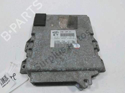 Used Engine control unit (ECU) PEUGEOT 206 Hatchback (2A/C) 1.4 i (75 hp) 30984774