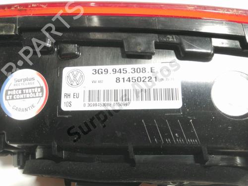Right tailgate light VW PASSAT B8 Variant (3G5, CB5) 1.4 GTE Hybrid | BP28267436C80 