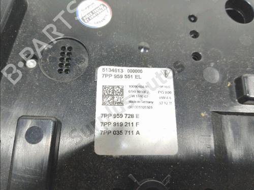 Interior roof light PORSCHE CAYENNE (92A) 3.0 Diesel | BP32261121I8